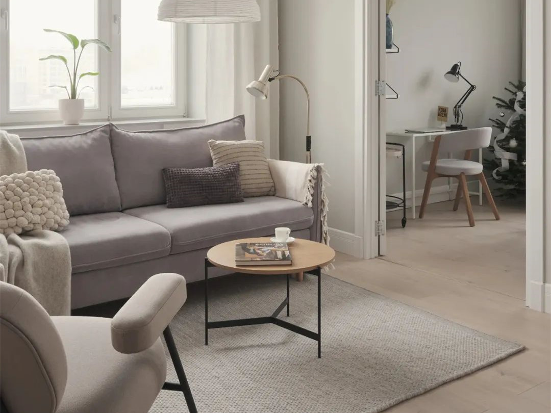 现代北欧风 60㎡公寓-2