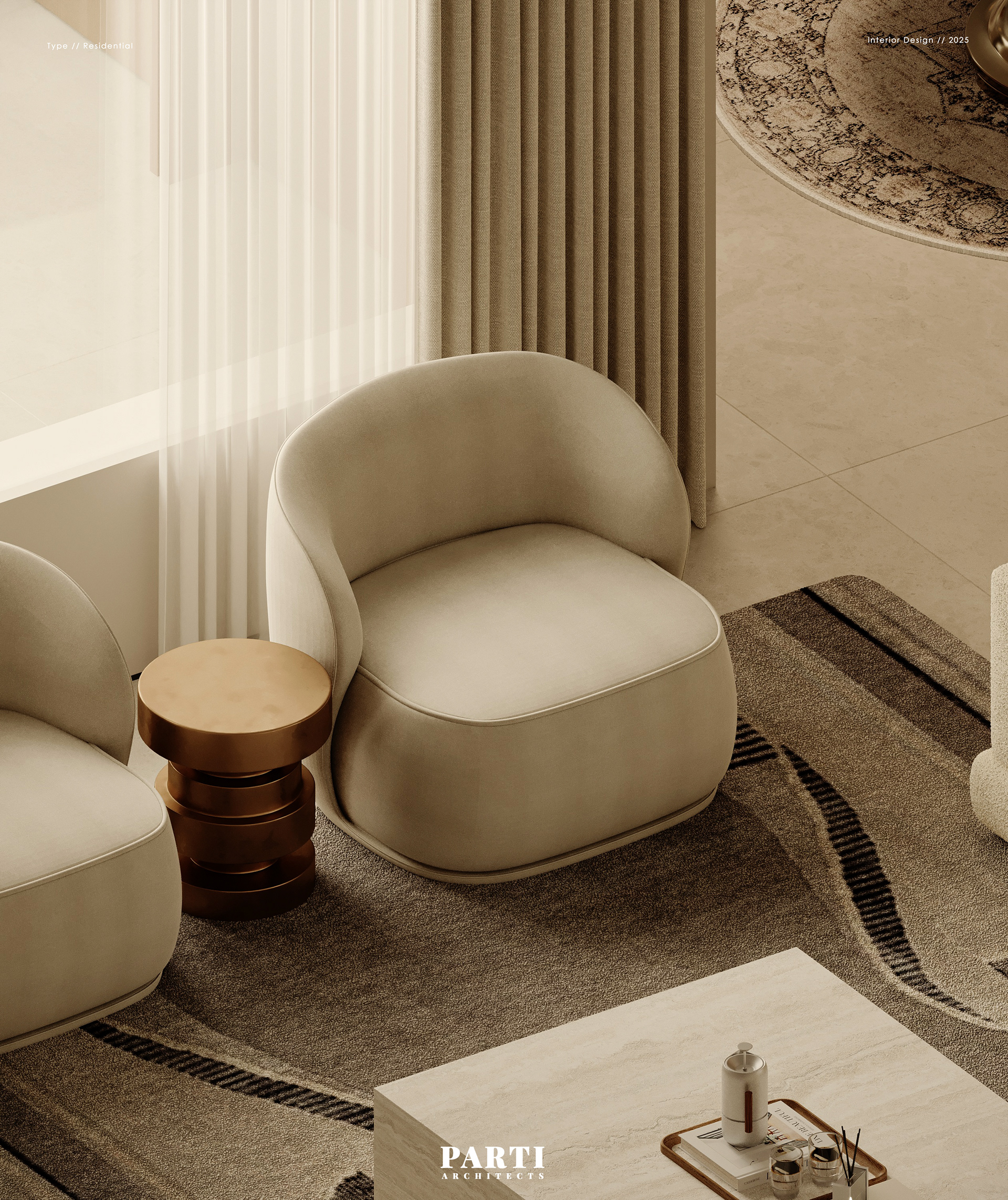 接待大厅·利雅得别墅丨沙特阿拉伯利雅得-22