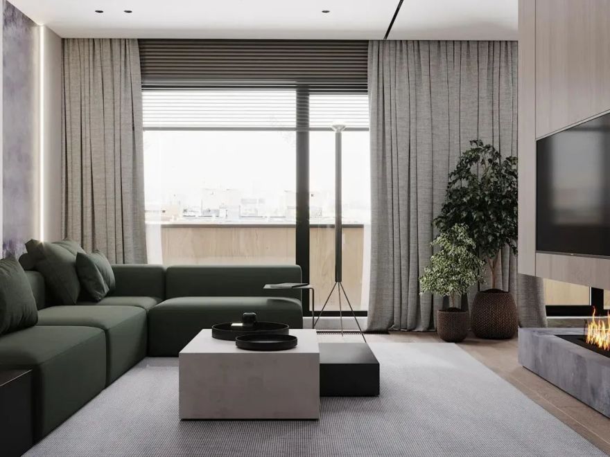 126㎡高级灰木系私宅-3