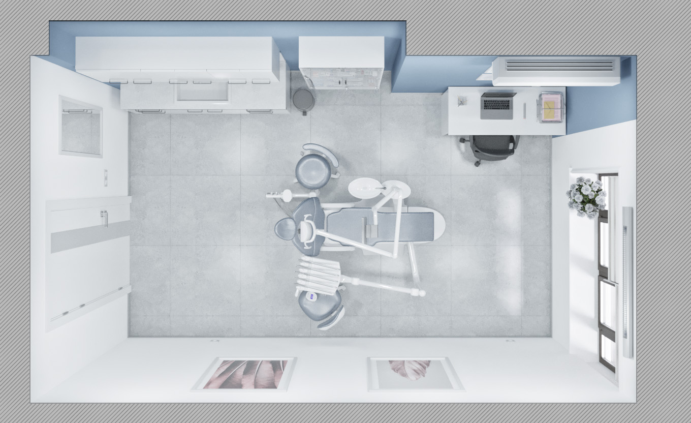 Dental Clinic - dental clinic interior design-18