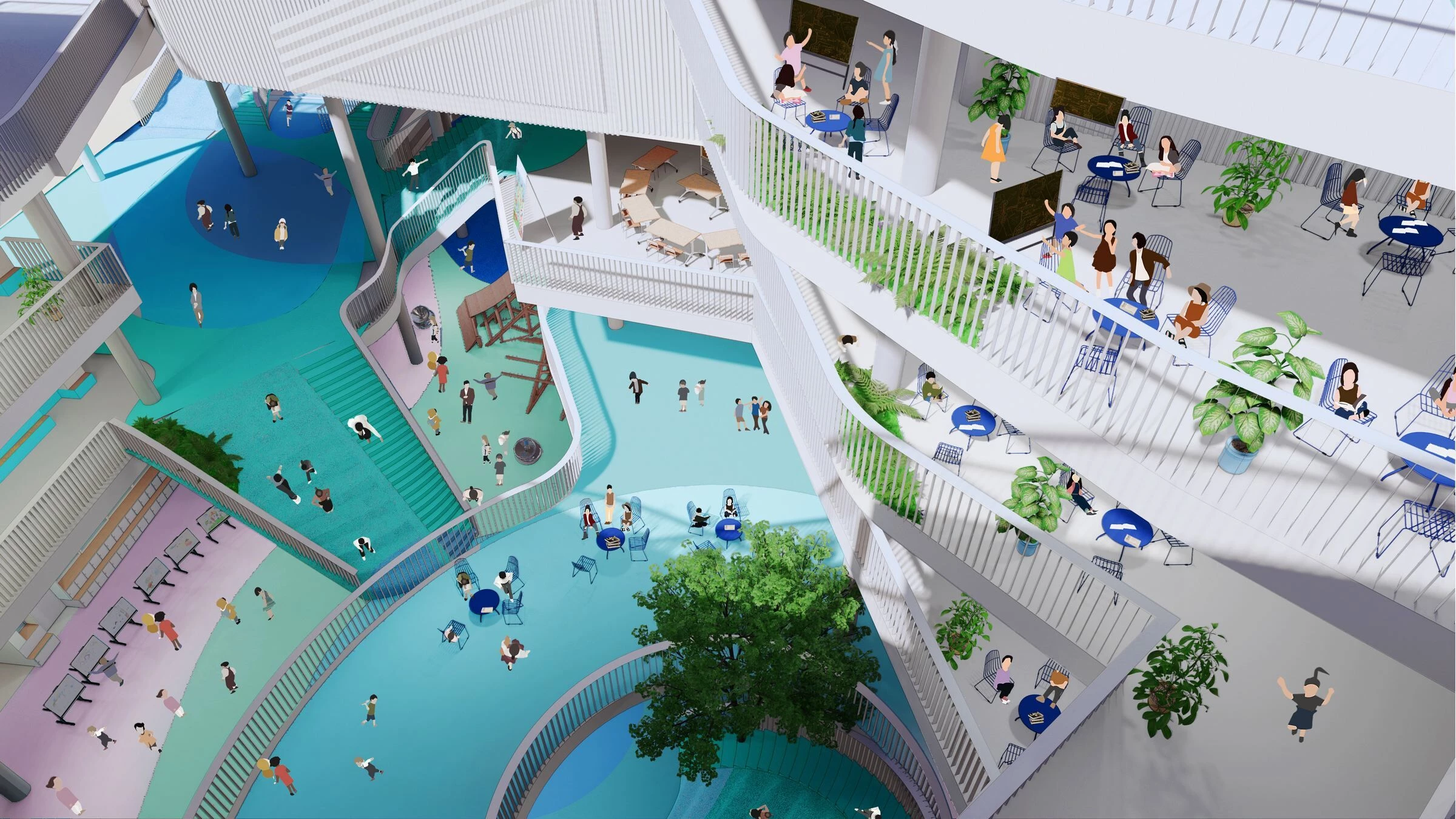 梧州小学丨China丨People's Architecture Office-15