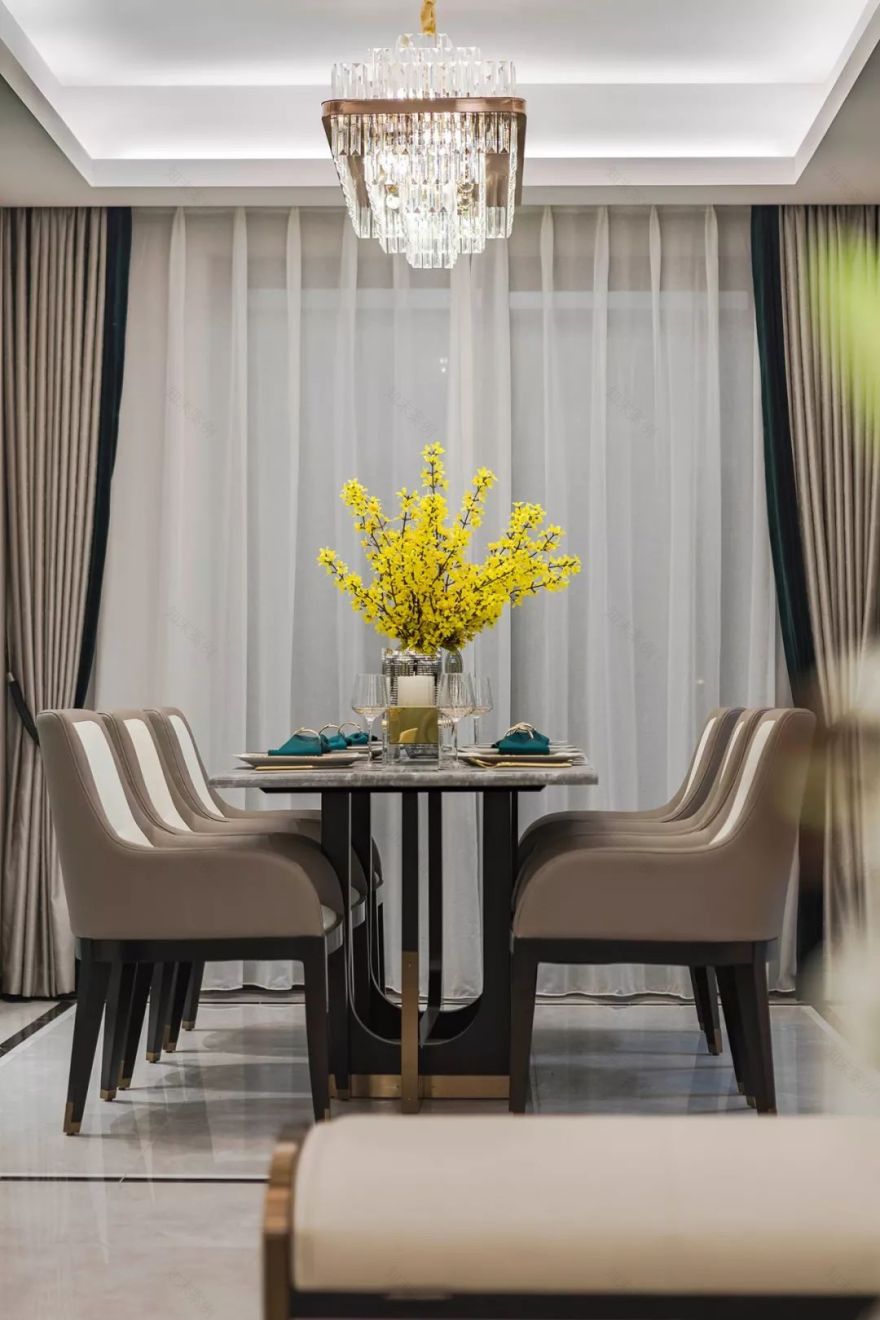 色彩演绎个性家居,南京长沙龙湖精装样板间解读-113