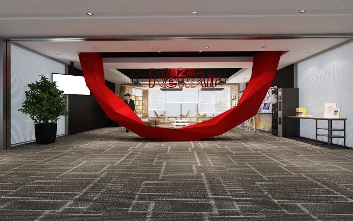 新之航传媒济南总部工业风办公设计-14