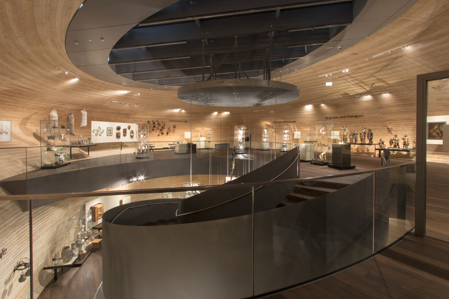 奥地利 Asten 面包博物馆,悬浮式奇观橱柜展示-46