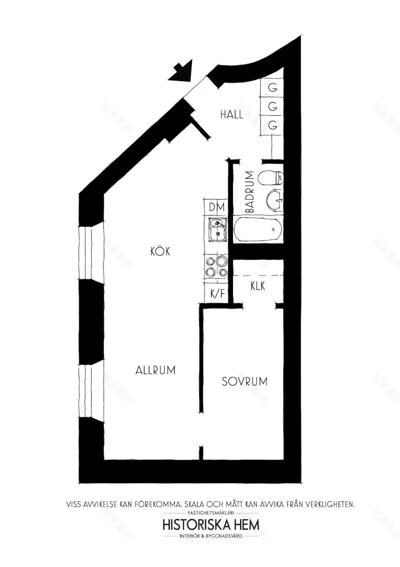 独特装饰风格 | 旧工作室改造的舒适一居室-21
