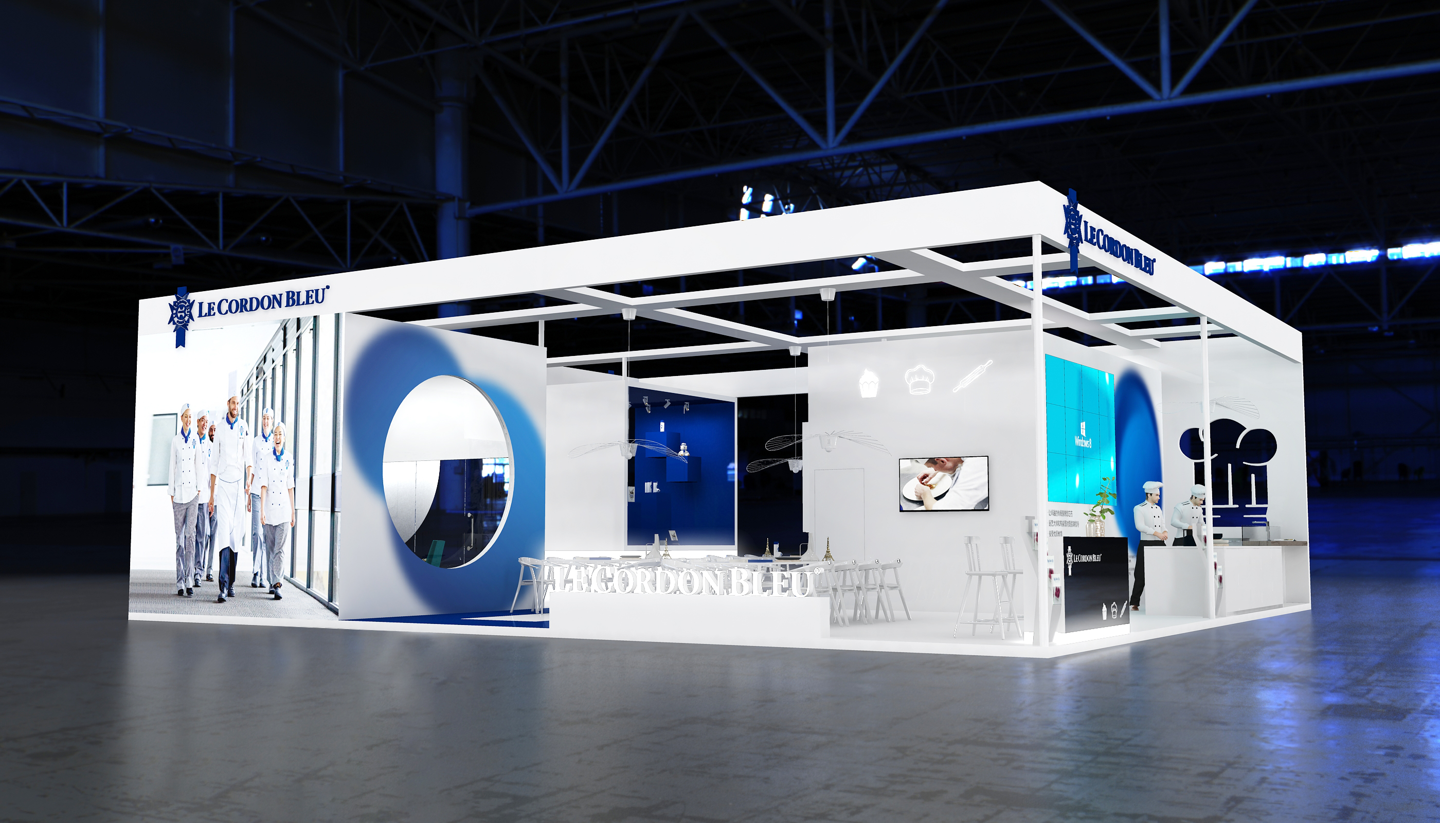 法国蓝带厨艺学院室内设计丨DESIGNER ZACH-5