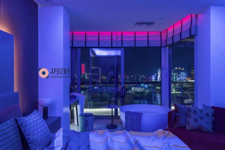 双宝设计 | 重庆喜马拉雅赛博朋克风豪宅-82