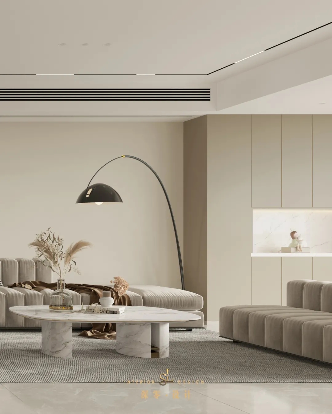 信达公园里 | 现代简约风底复设计，诗意生活新境界-14