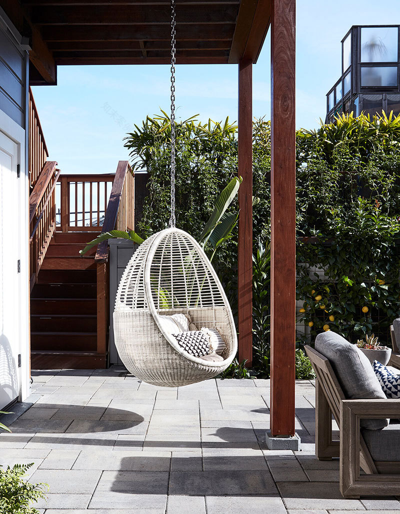 现代古典灰蓝色调的维多利亚式住宅设计-23