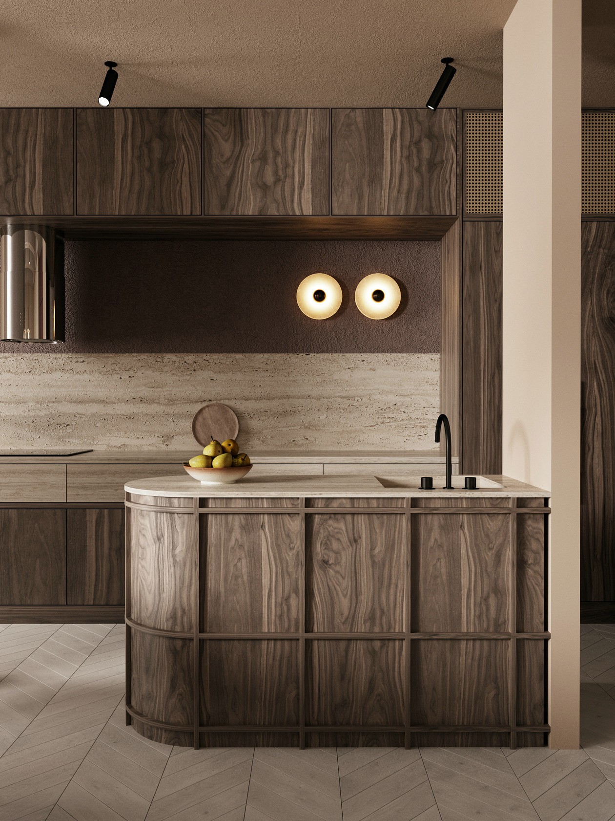 原木+高级灰  有温度的设计 舒适迷人-3