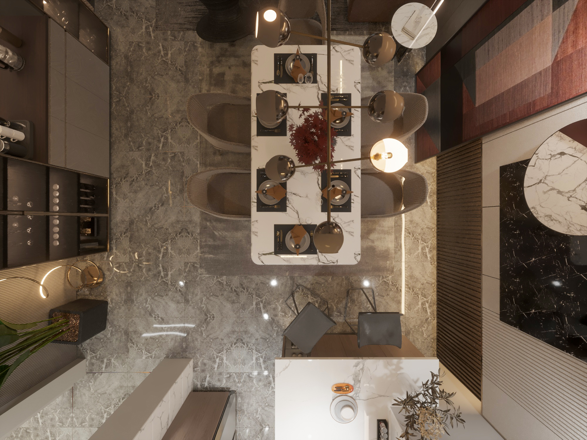 Apartment Rececption & Kitchen-12