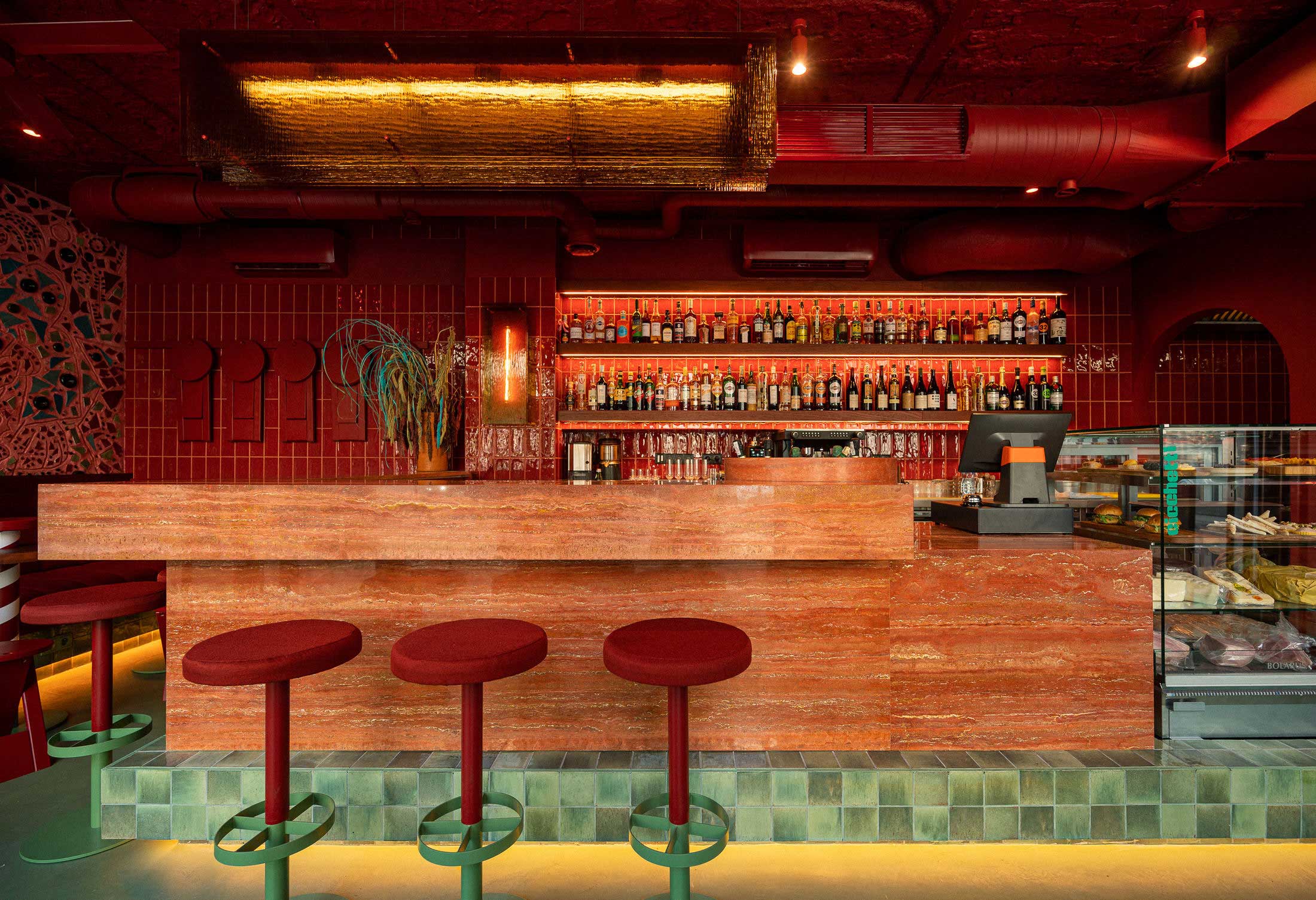 Va Bene Cicchetti 酒吧丨波兰华沙丨NOKE Architects-2