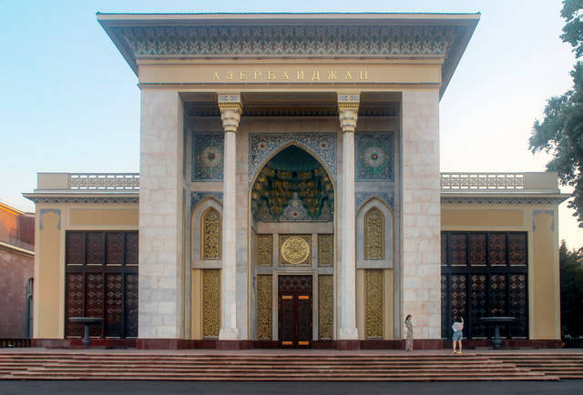 ВДНХ“阿塞拜疆” pavilion喷泉修复项目-2