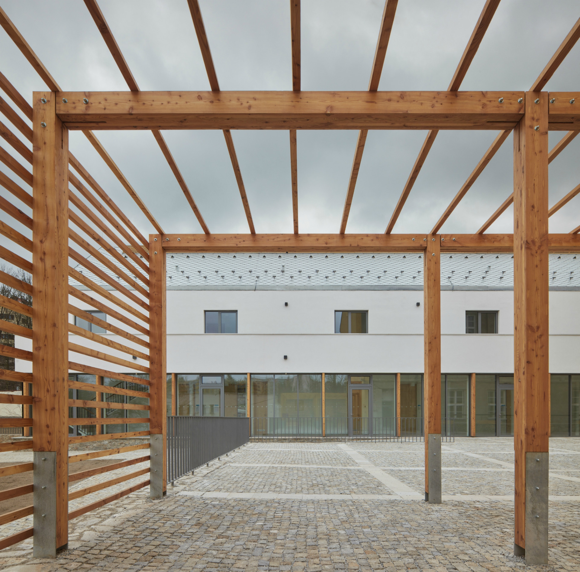 Třebíč天主教高中新建筑扩建丨捷克-65