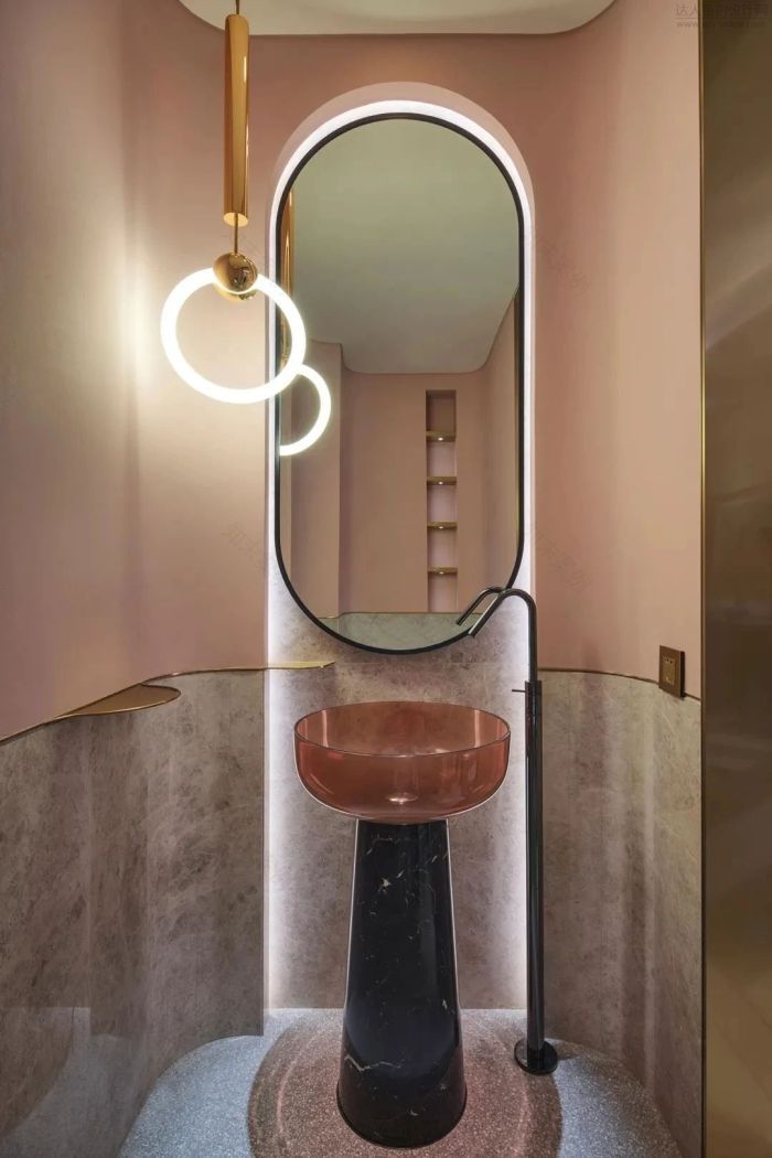 上海中心 700m²三层豪宅设计丨中国上海丨Dariel Studio-21