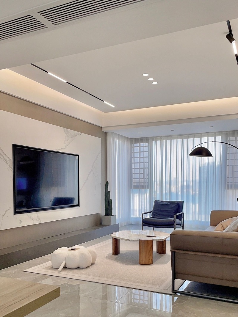 营口华联天琅142平现代简约风设计-7