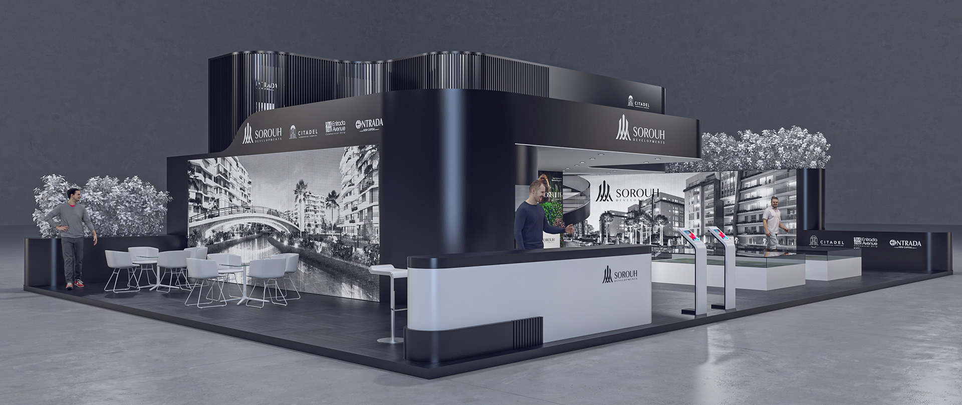 "SOROUH" Exhibition Stand Design-1