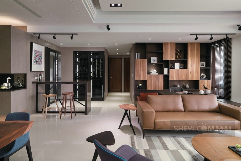 晨阳开发设计——时尚雅痞●木与黑交织的文青风-8