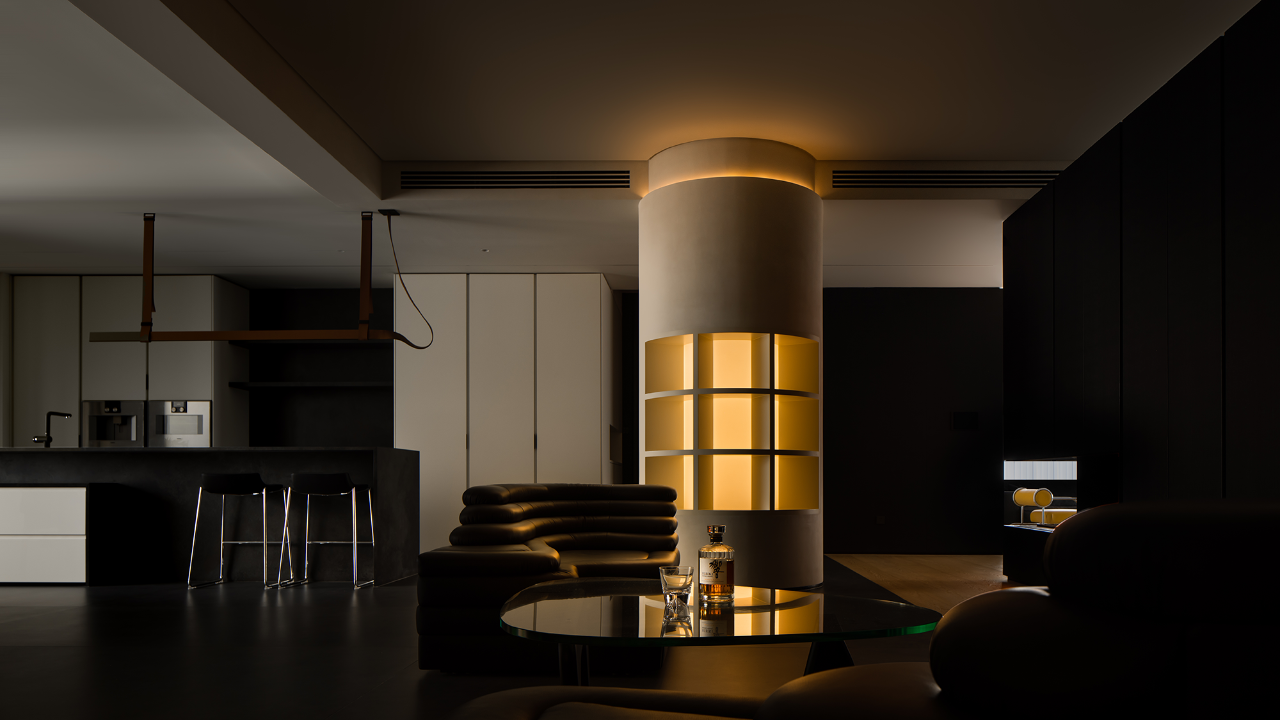 黑与光的对话丨中国广州丨姚国健室内工作室-33