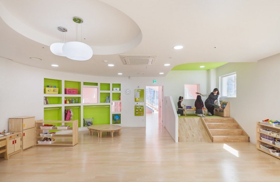 五色斑斓的幼儿园空间设计-93