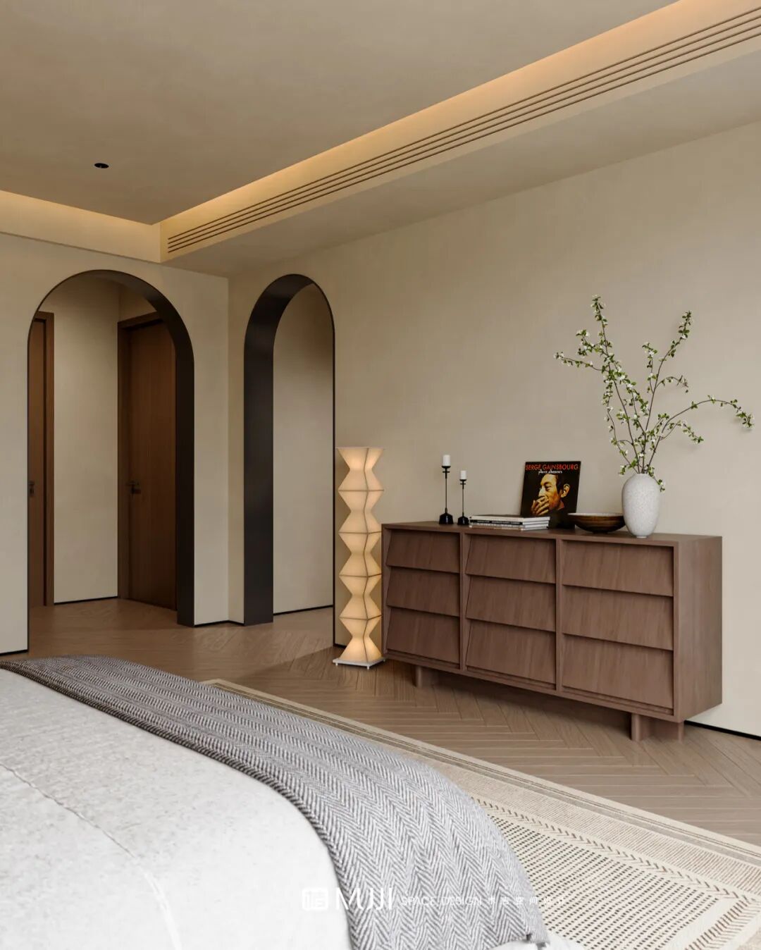 木吉新作｜在四层侘寂别墅中，寻找时光沉淀的诗意栖居-135