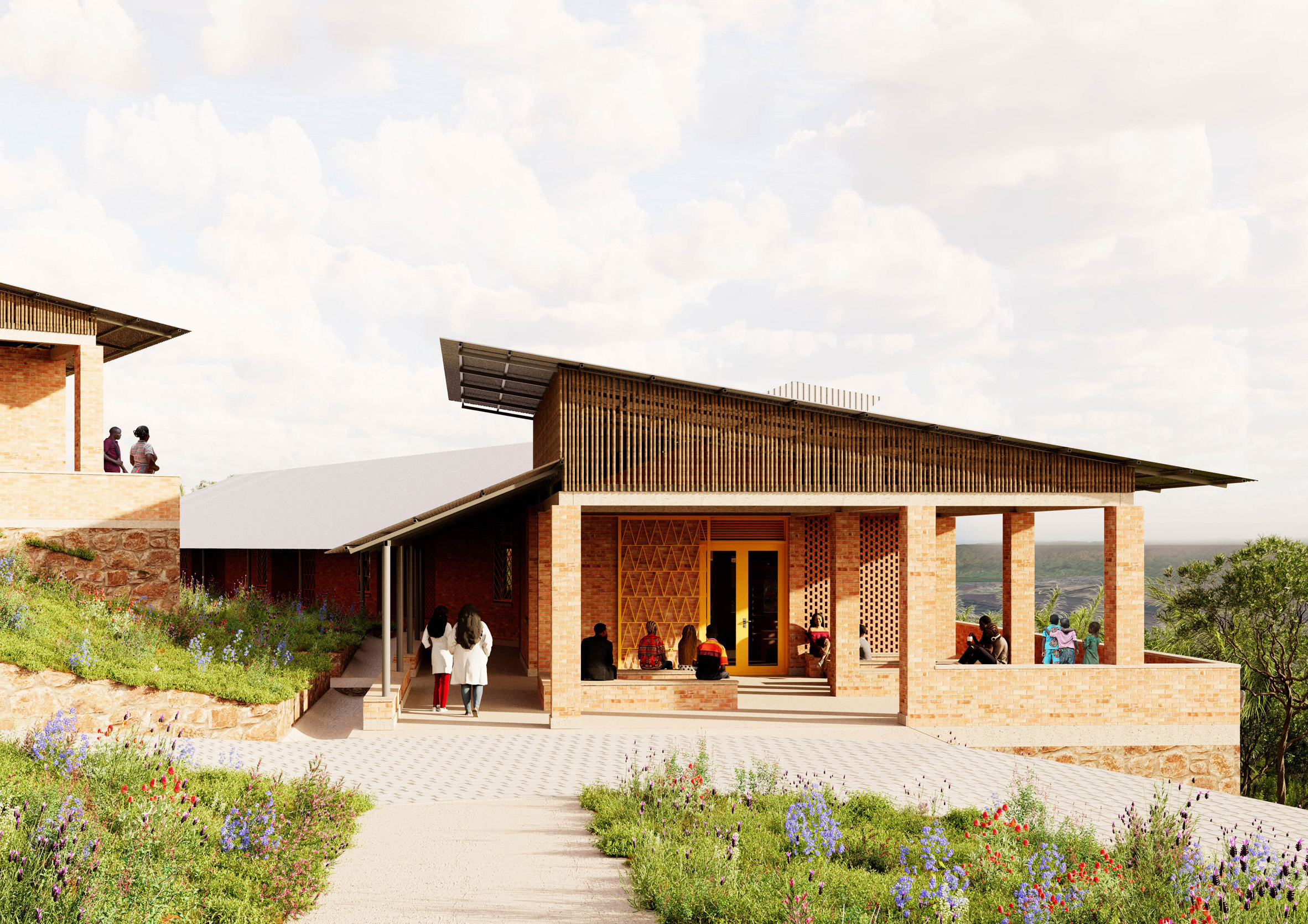 伊内扎诊所丨布隆迪布班扎丨Kéré Architecture-7