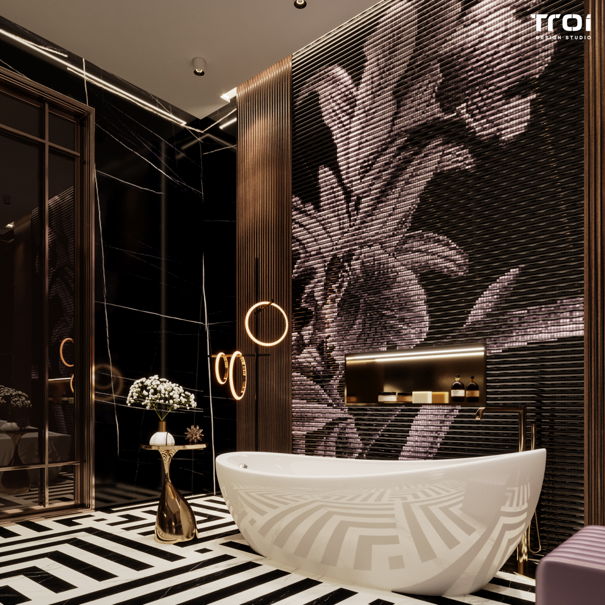 豪华浴室丨Troi Design Studio-25