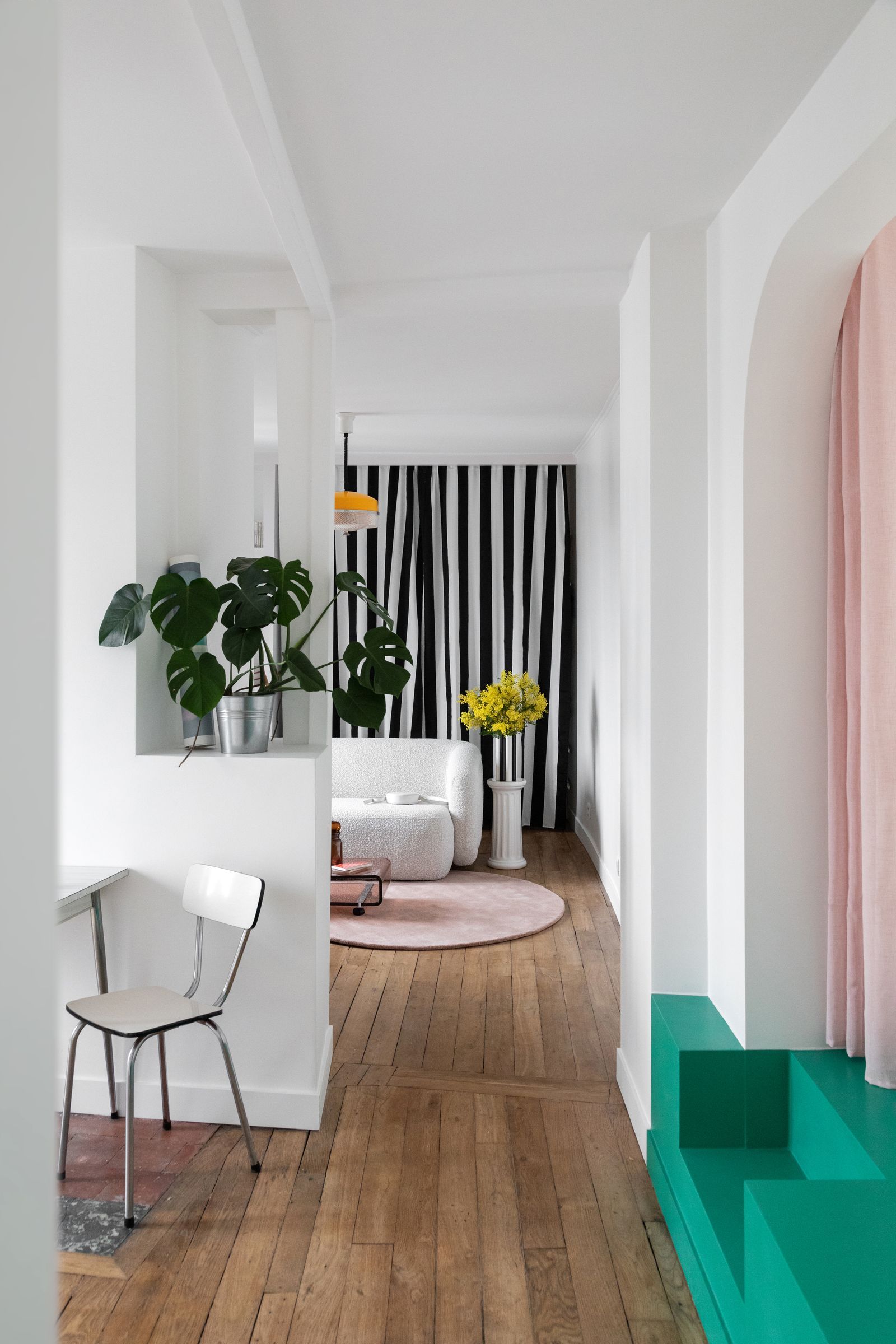 蒙马特30平米多彩活力小空间丨法国丨建筑师Marie Tardieu-8