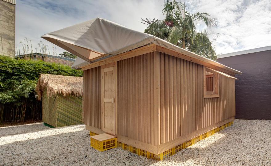 坂茂的创意作品:SCAF 项目 34 和 35-1