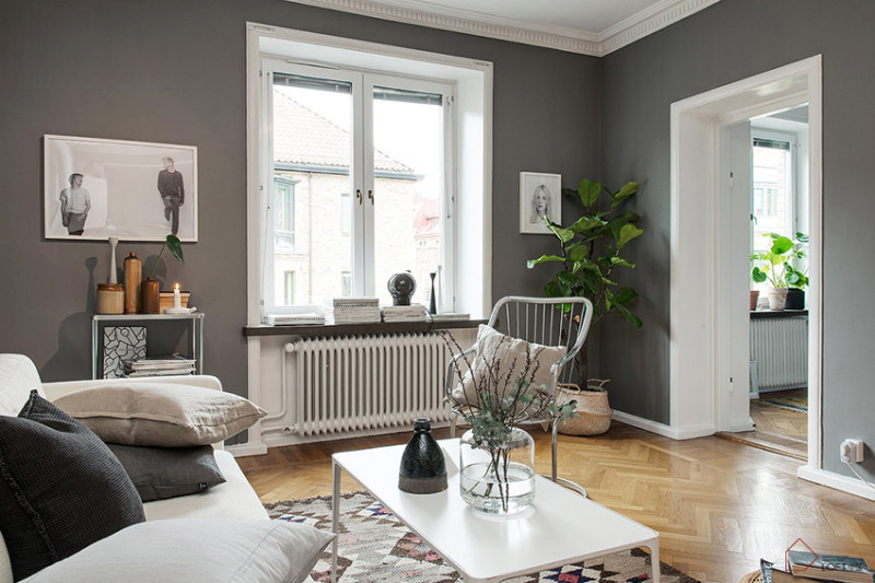 现代北欧简约风格样板间家装住宅空间案例-9