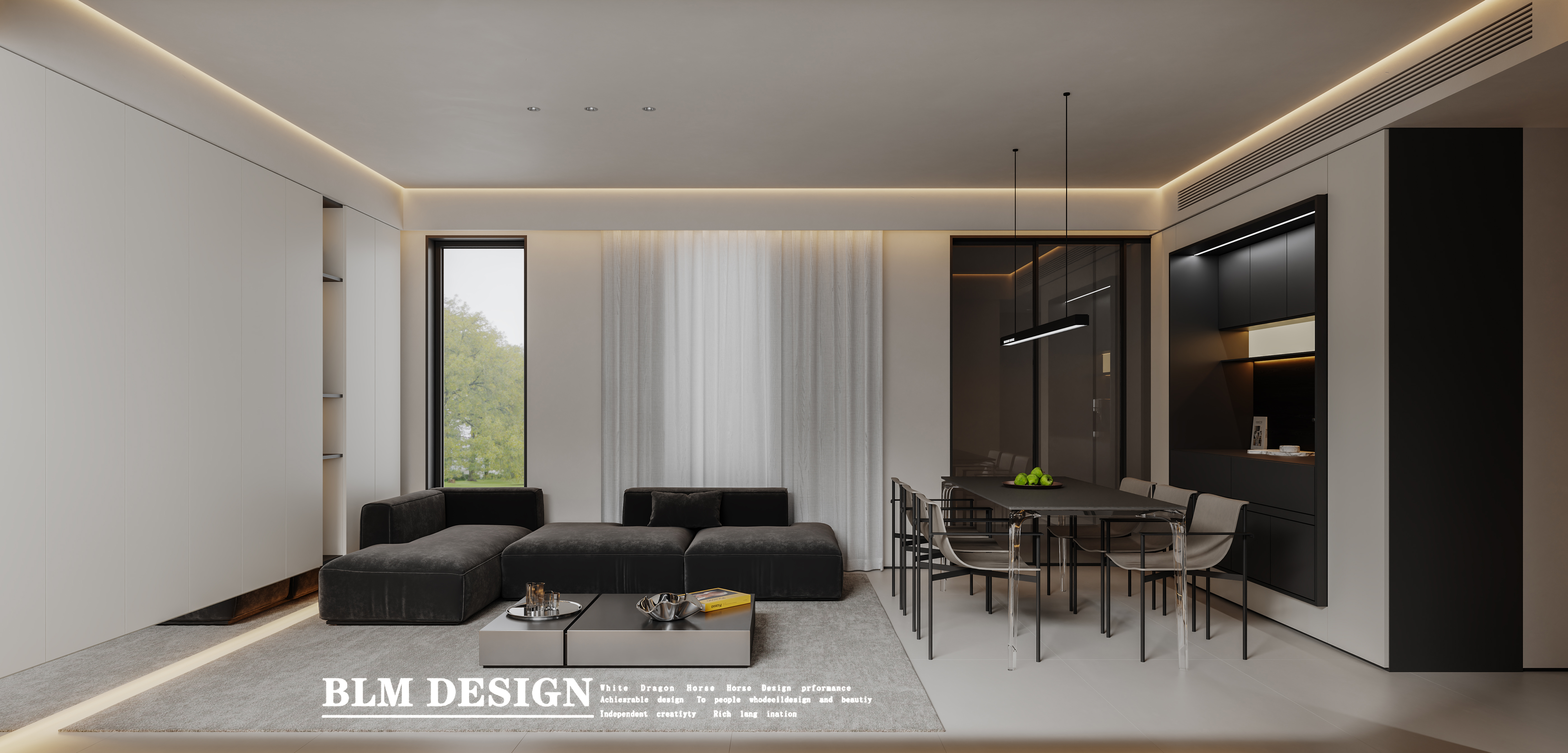 高冷意式——白龙马效果图-7