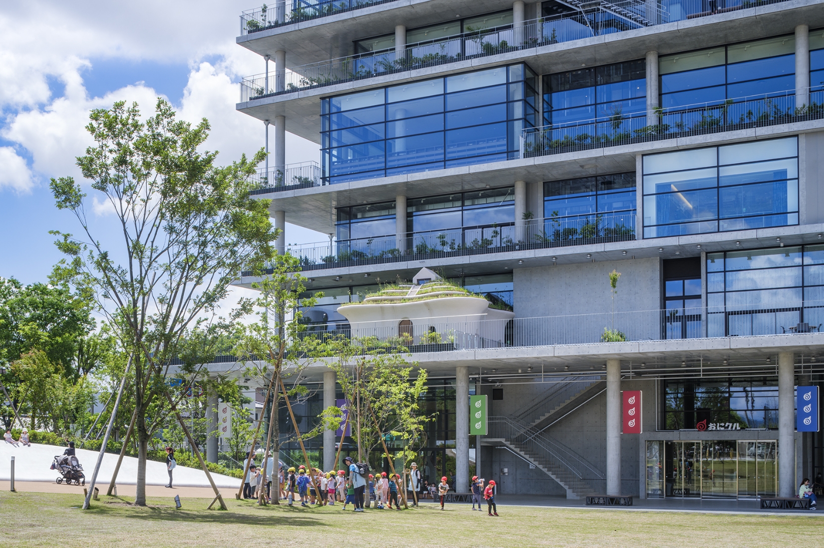 茨木市文化・子育て複合施設おにクル（“鬼来”）丨日本丨伊东豊雄建筑设计事务所-13