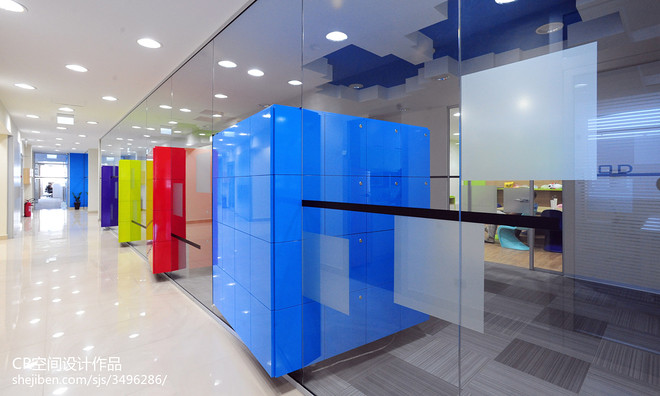 80万元办公空间1200平米装修案例-19