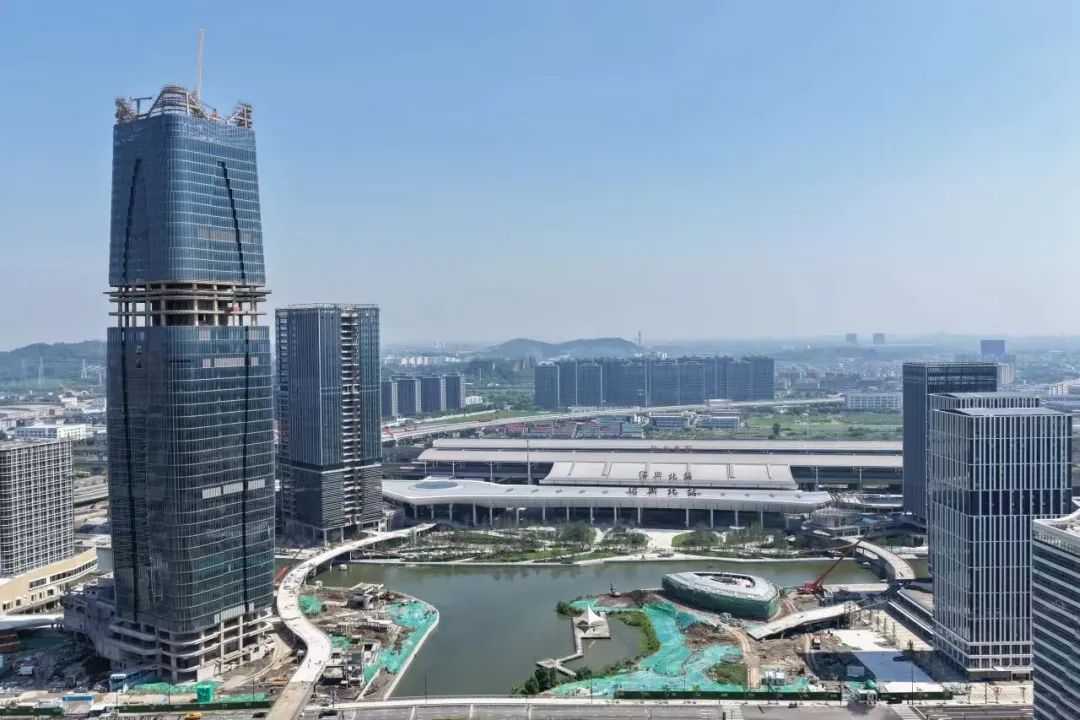 站城融合新标杆！绍兴高铁北站TOD综合体交通枢纽正式投运-141