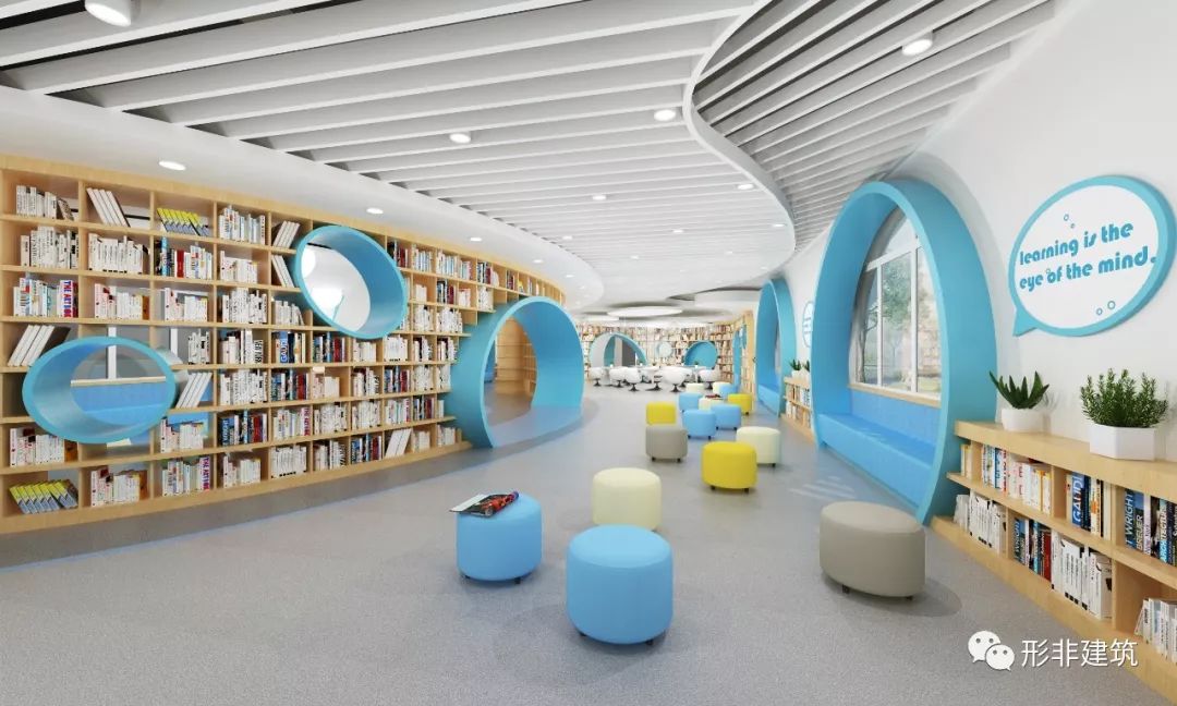 泡泡图书馆-宝山世外小学阅览室-10