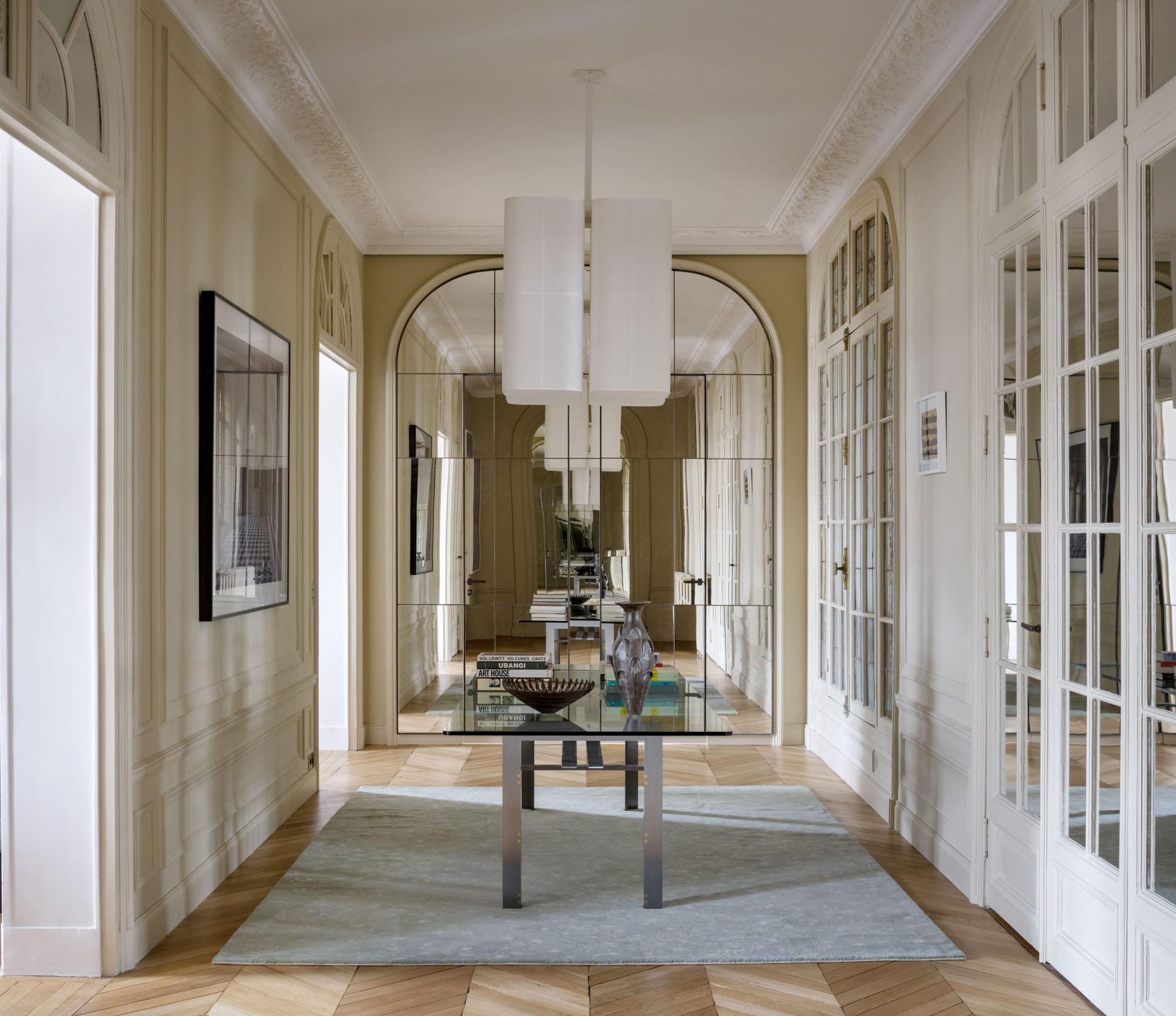 巴黎豪斯曼公寓室内设计丨法国巴黎丨Sandra Benhamou-0