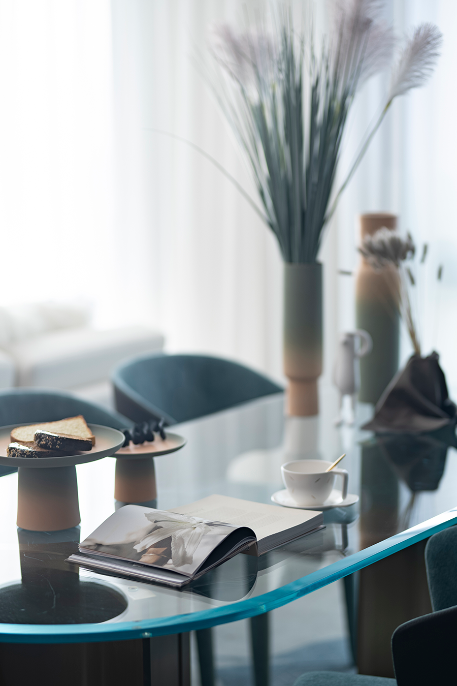 深圳榕江云玺样板房丨中国深圳丨深圳市盘石室内设计有限公司,深圳市蒲草陈设艺术设计有限公司-29