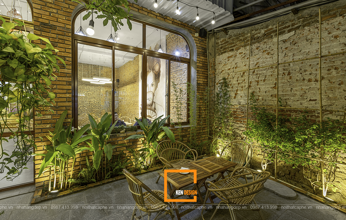 Hẻm咖啡馆装修施工项目丨越南河内丨KenDesign-17