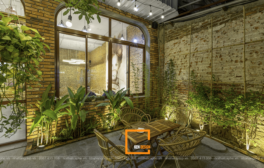 Hẻm咖啡馆装修施工项目丨越南河内丨KenDesign-17