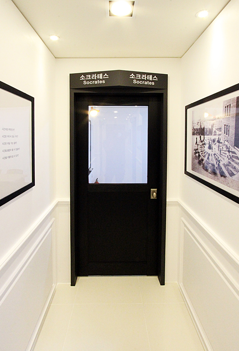 首尔 50 平现代学苑，极致空间利用-11