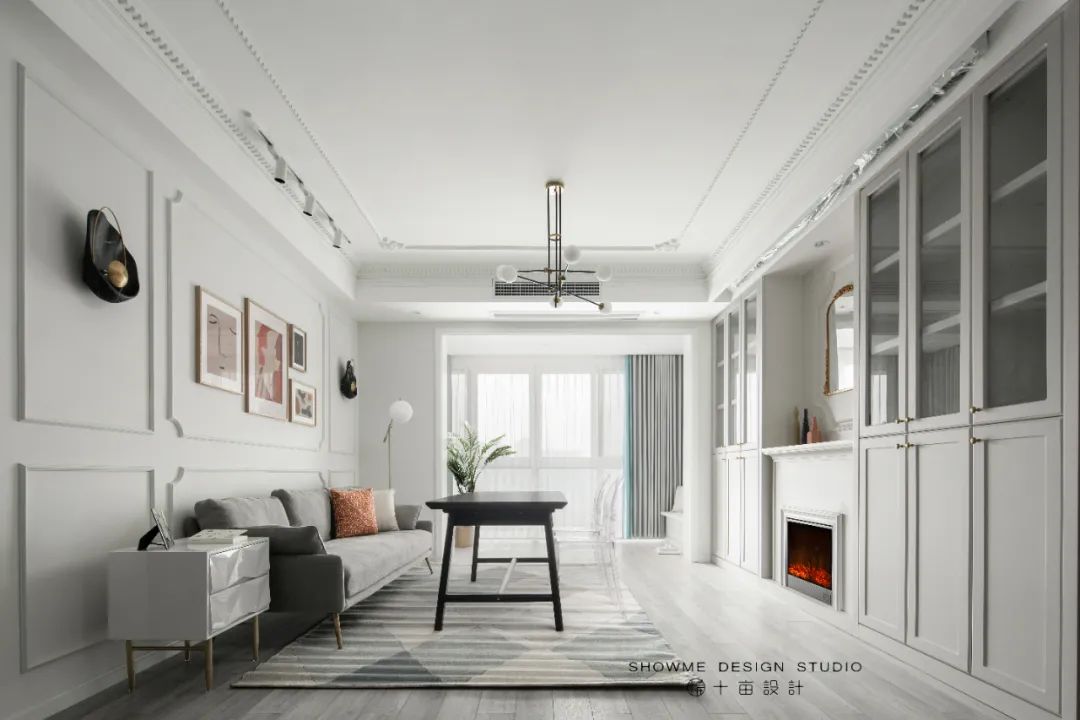 医者之家 | 法式现代混搭,打造轻松学习氛围-15