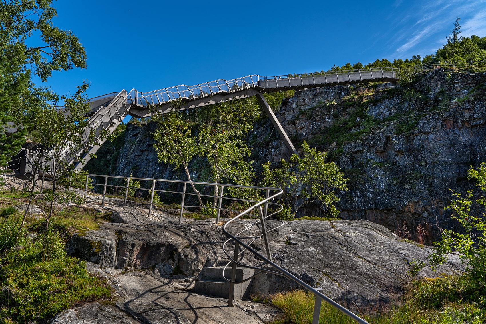 Vøringsfossen步行桥，挪威 / Carl-Viggo Hølmebakk-3