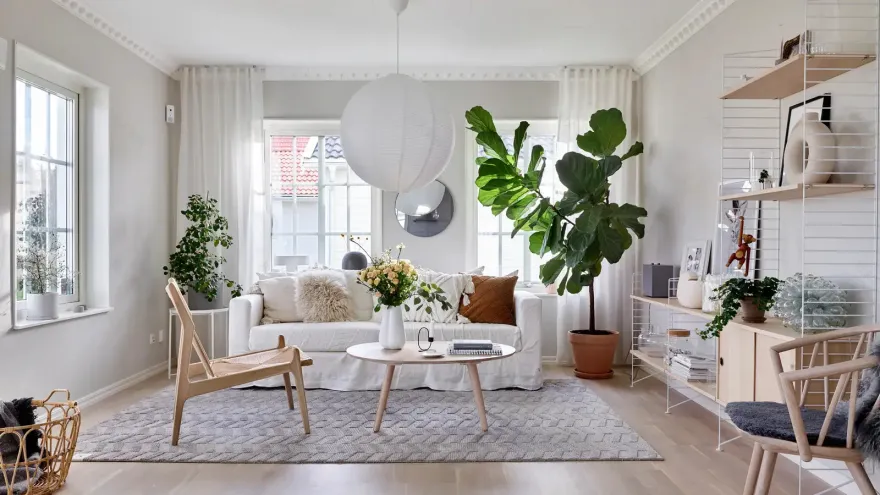 瑞典 180m²新居,复古风格梦幻之家-1