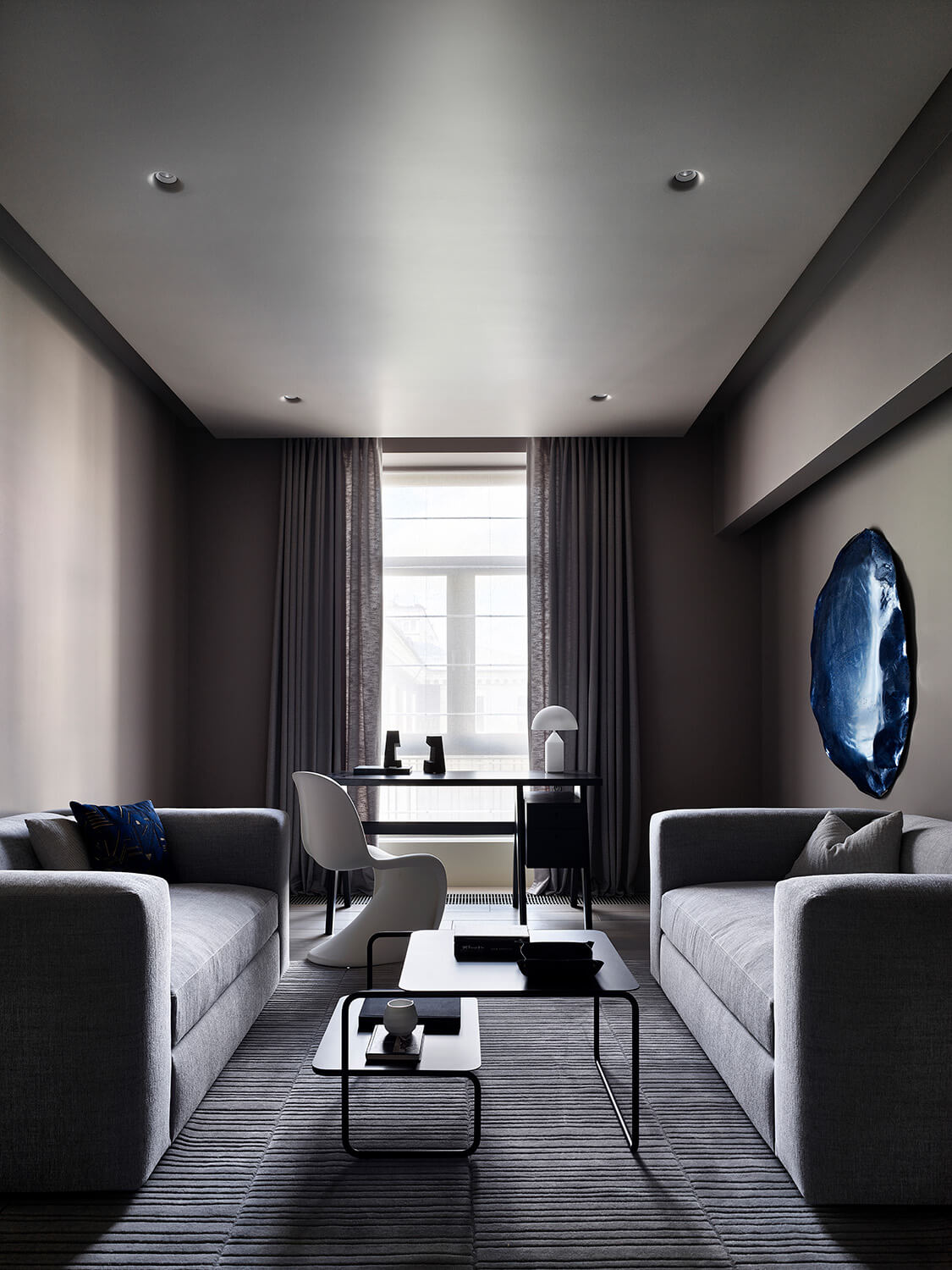 莫斯科色彩鲜艳的现代公寓丨俄罗斯莫斯科丨Well Done Interiors-96