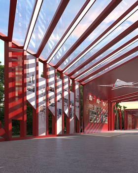 部队-军史文化长廊设计