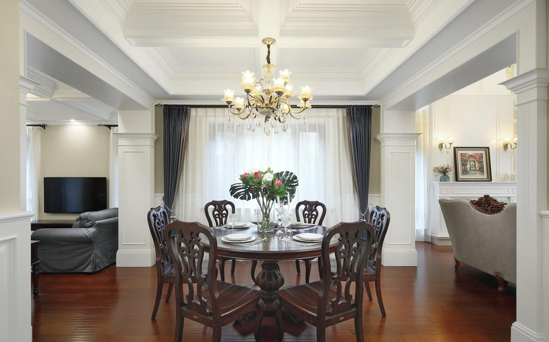 长泰西郊别墅 | 欧式奢华与自然木质的完美融合-12