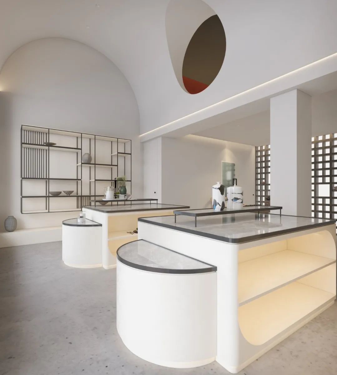 力高质造 | 潮州陶瓷展厅的现代简约美学-36