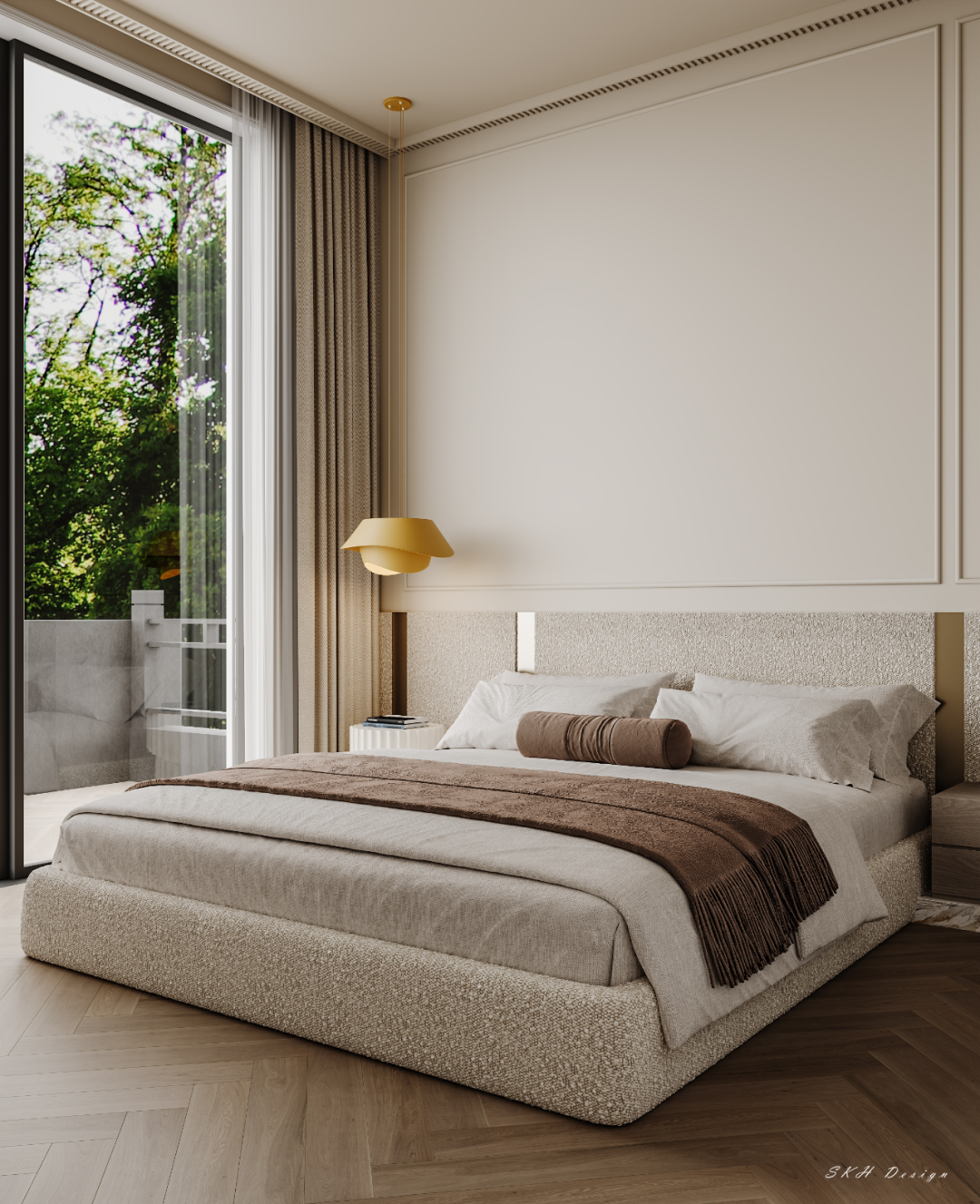 淄博悦湖花园独栋别墅设计丨中国淄博丨观享际 SKH 室内设计-78