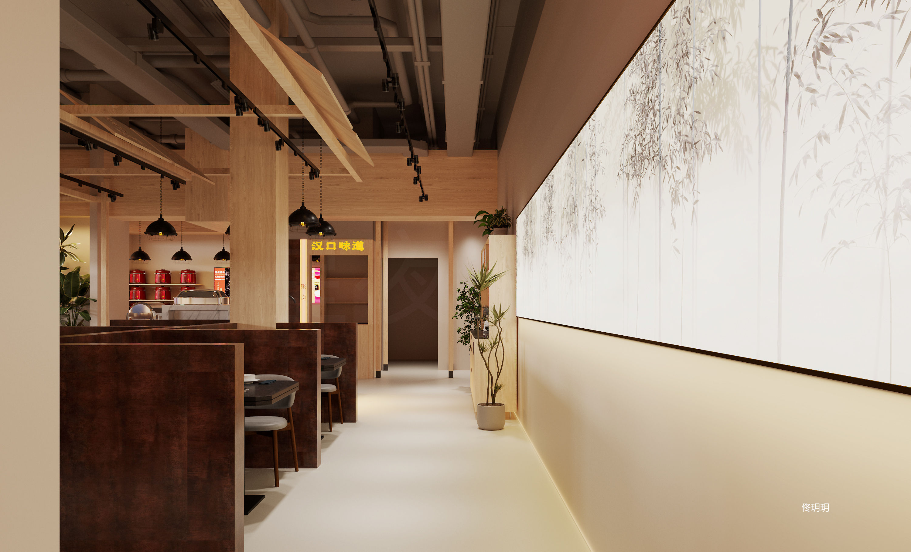 氛围感拉满的餐厅-6