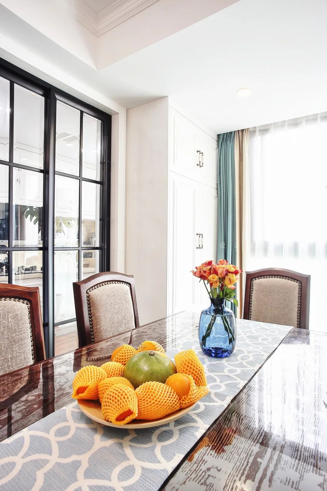 境远装饰 | 110㎡美式风空间,稳重典雅的舒适之家-15